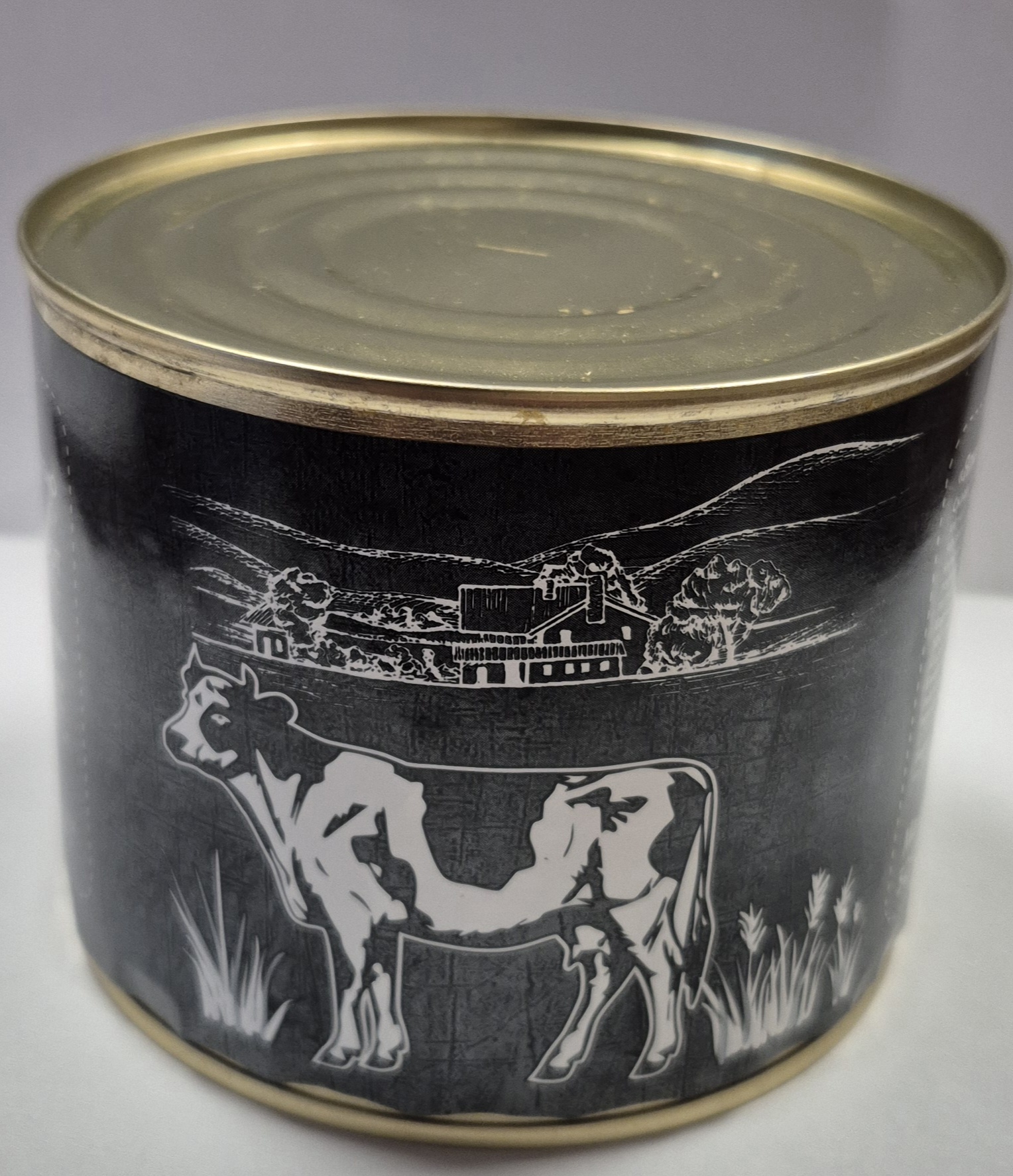 Яловичина тушкована вищий ґатунок "М'ЯСНА САДИБА", 525 г, жерстяна банка. ДСТУ 4450:2005